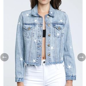 Pistola Star Printed Denim Jacket